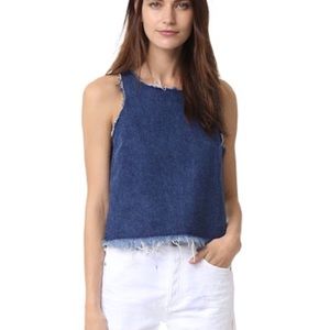 Tularosa Scarlett Denim Tank Sz S